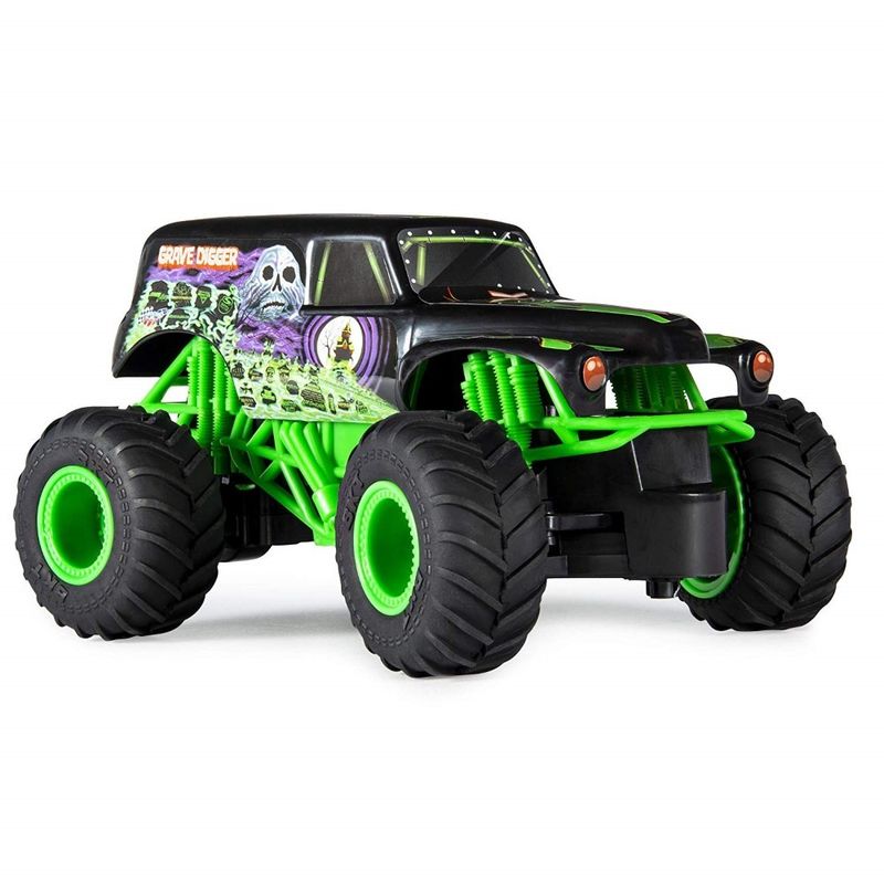 Jucarii, Copii si Bebe - Jucarii si jocuri - Vehicule si jucarii cu telecomanda - Masinute - MONSTER JAM RC MASINUTA GROPARUL 1:24 - Infinity.ro
