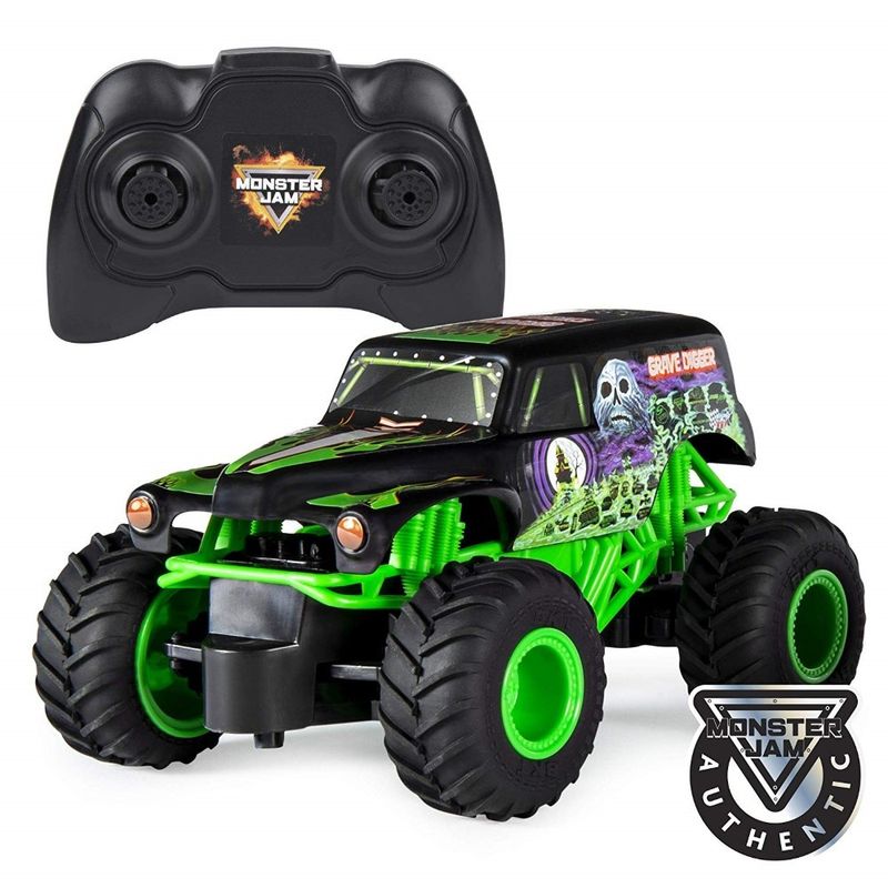 Jucarii, Copii si Bebe - Jucarii si jocuri - Vehicule si jucarii cu telecomanda - Masinute - MONSTER JAM RC MASINUTA GROPARUL 1:24 - Infinity.ro