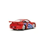 Jucarii, Copii si Bebe - Jucarii si jocuri - Vehicule si jucarii cu telecomanda - Masinute - JADA MARVEL MASINUTA METALICA SPIDER MAN PORSCHE 911 GT3 RS SCARA 1 LA 32 - Infinity.ro