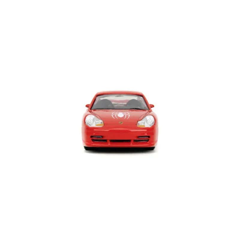 Jucarii, Copii si Bebe - Jucarii si jocuri - Vehicule si jucarii cu telecomanda - Masinute - JADA MARVEL MASINUTA METALICA SPIDER MAN PORSCHE 911 GT3 RS SCARA 1 LA 32 - Infinity.ro