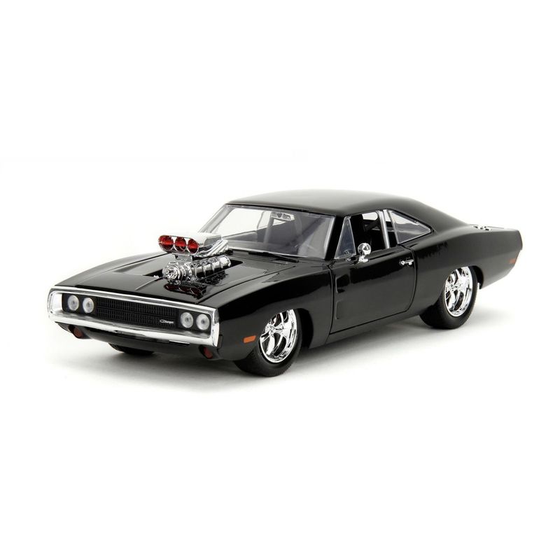 Jucarii, Copii si Bebe - Jucarii si jocuri - Vehicule si jucarii cu telecomanda - Masinute - JADA FAST AND FURIOUS MASINUTA METALICA DODGE CHARGER 1970 SCARA 1 LA 24 - Infinity.ro