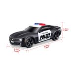 Jucarii, Copii si Bebe - Jucarii si jocuri - Vehicule si jucarii cu telecomanda - Masinute - MAISTO MOTOSOUNDS MASINUTA CHEVROLET CAMARO SS 2010 DE POLITIE CU SUNETE SI LUMINI SCARA 1 LA 24 - Infinity.ro