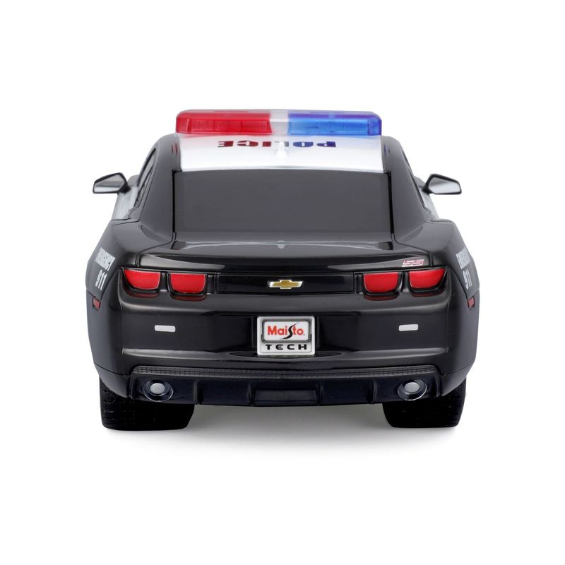 Jucarii, Copii si Bebe - Jucarii si jocuri - Vehicule si jucarii cu telecomanda - Masinute - MAISTO MOTOSOUNDS MASINUTA CHEVROLET CAMARO SS 2010 DE POLITIE CU SUNETE SI LUMINI SCARA 1 LA 24 - Infinity.ro