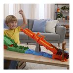 Jucarii, Copii si Bebe - Jucarii si jocuri - Vehicule si jucarii cu telecomanda - Masinute - HOT WHEELS MONSTER TRUCK SET DE JOACA PROVOCAREA CROCODILULUI CU MASINUTA MEGA WREX - Infinity.ro