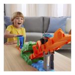 Jucarii, Copii si Bebe - Jucarii si jocuri - Vehicule si jucarii cu telecomanda - Masinute - HOT WHEELS MONSTER TRUCK SET DE JOACA PROVOCAREA CROCODILULUI CU MASINUTA MEGA WREX - Infinity.ro