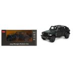 Jucarii, Copii si Bebe - Jucarii si jocuri - Vehicule si jucarii cu telecomanda - Masinute - MASINUTA METALICA JEEP WRANGLER RUBICON 4XE NEGRU CU SCARA 1 LA 32 - Infinity.ro