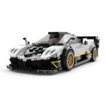 Jucarii, Copii si Bebe - Jucarii si jocuri - Vehicule si jucarii cu telecomanda - Masinute - MASINUTA CONSTRUIBILA PAGANI ZONDA R SCARA 1 LA 28 - Infinity.ro