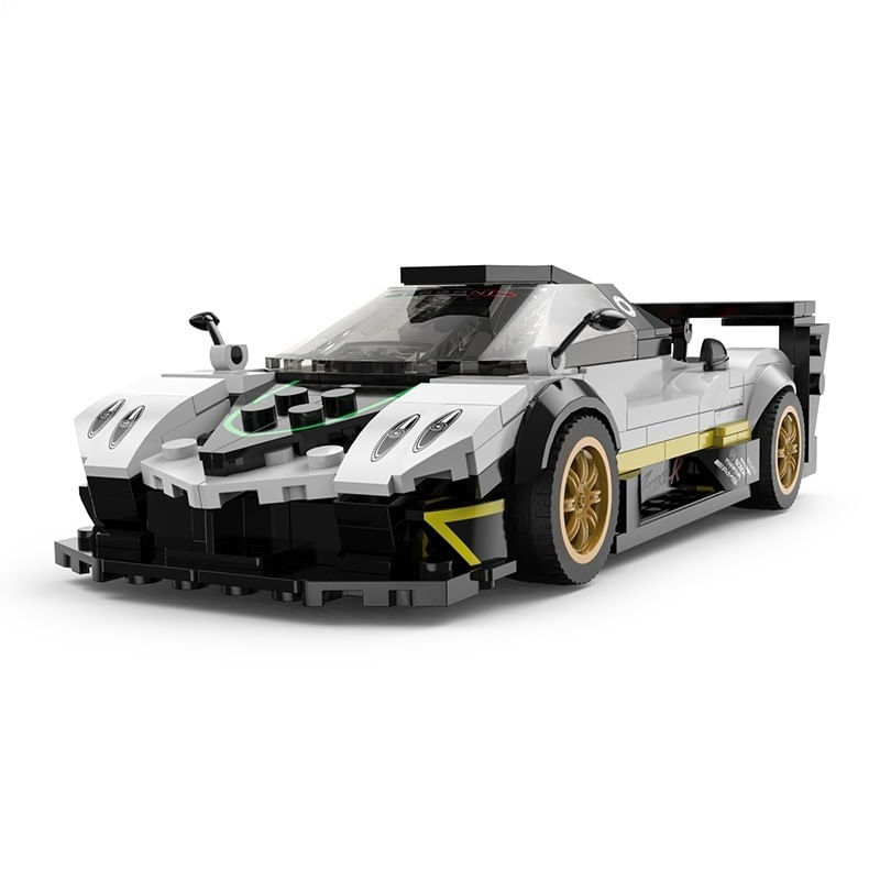 Jucarii, Copii si Bebe - Jucarii si jocuri - Vehicule si jucarii cu telecomanda - Masinute - MASINUTA CONSTRUIBILA PAGANI ZONDA R SCARA 1 LA 28 - Infinity.ro