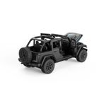 Jucarii, Copii si Bebe - Jucarii si jocuri - Vehicule si jucarii cu telecomanda - Masinute - MASINUTA METALICA JEEP WRANGLER RUBICON 4XE NEGRU CU SCARA 1 LA 32 - Infinity.ro