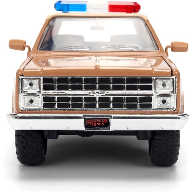 Jucarii, Copii si Bebe - Jucarii si jocuri - Vehicule si jucarii cu telecomanda - Masinute - JADA STRANGER THINGS MASINUTA METALICA HOPPERS CHEVY K5 BLAZER SCARA 1 LA 32 - Infinity.ro