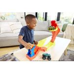 Jucarii, Copii si Bebe - Jucarii si jocuri - Vehicule si jucarii cu telecomanda - Masinute - HOT WHEELS MONSTER TRUCK SET DE JOACA PISTA INVINGE SARPELE URIAS CU MASINUTA BONE SHAKER INCLUSA - Infinity.ro