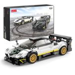 Jucarii, Copii si Bebe - Jucarii si jocuri - Vehicule si jucarii cu telecomanda - Masinute - MASINUTA CONSTRUIBILA PAGANI ZONDA R SCARA 1 LA 28 - Infinity.ro