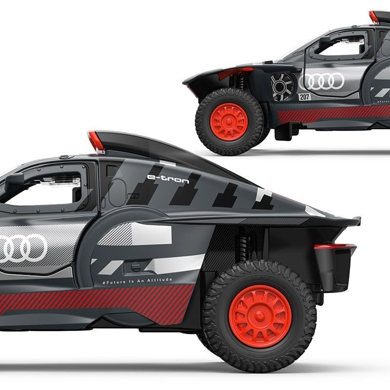 Jucarii, Copii si Bebe - Jucarii si jocuri - Vehicule si jucarii cu telecomanda - Masinute - MASINUTA METALICA AUDI RS Q E TRON SCARA 1 LA 32 - Infinity.ro