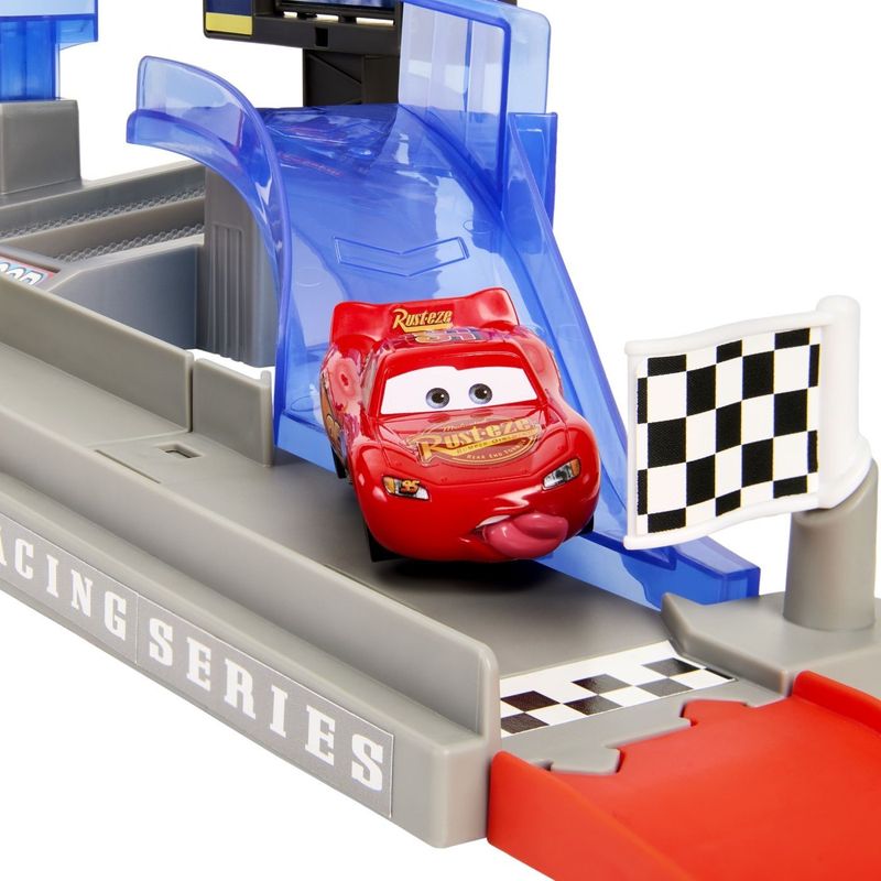 Jucarii, Copii si Bebe - Jucarii si jocuri - Vehicule si jucarii cu telecomanda - Masinute - CARS SET DE JOACA PISTA DE CURSE PISTON CUP CU MASINUTA INCLUSA - Infinity.ro