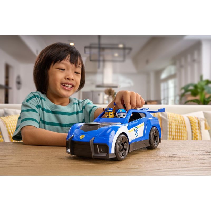 Jucarii, Copii si Bebe - Jucarii si jocuri - Vehicule si jucarii cu telecomanda - Masinute - PATRULA CATELUSILOR CAUTA SI SALVEAZA SET MASINUTA DE SALVARE CU LUMINI SI SUNETE CRUISER SI FIGURINA CHASE - Infinity.ro