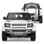 Jucarii, Copii si Bebe - Jucarii si jocuri - Vehicule si jucarii cu telecomanda - Masinute - MASINUTA METALICA LAND ROVER DEFENDER 90 ALB SCARA 1 LA 24 - Infinity.ro
