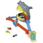 Jucarii, Copii si Bebe - Jucarii si jocuri - Vehicule si jucarii cu telecomanda - Masinute - HOT WHEELS CITY PISTA DE CURSE PLAJA RECHINULUI CHOMP CU MASINUTA INCLUSA - Infinity.ro