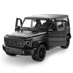 Jucarii, Copii si Bebe - Jucarii si jocuri - Vehicule si jucarii cu telecomanda - Masinute - MASINUTA METALICA MERCEDES AMG G63 NEGRU SCARA 1 LA 24 - Infinity.ro