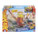 Jucarii, Copii si Bebe - Jucarii si jocuri - Vehicule si jucarii cu telecomanda - Masinute - HOT WHEELS CITY SET DE JOACA SUPER STATIE DE POMPIERI CU MASINUTA INCLUSA - Infinity.ro