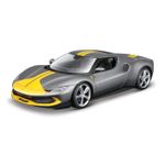 Jucarii, Copii si Bebe - Jucarii si jocuri - Vehicule si jucarii cu telecomanda - Masinute - MAISTO MASINUTA METALICA SPEED ICONS 296 GTB ASSETTO FIORANO GRI SCARA 1 LA 64 - Infinity.ro