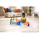 Jucarii, Copii si Bebe - Jucarii si jocuri - Vehicule si jucarii cu telecomanda - Masinute - HOT WHEELS STUNT TRACKS PISTA CICLON DE LANSAREA RAPIDA CU MASINUTA INCLUSA - Infinity.ro