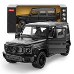 Jucarii, Copii si Bebe - Jucarii si jocuri - Vehicule si jucarii cu telecomanda - Masinute - MASINUTA METALICA MERCEDES AMG G63 NEGRU SCARA 1 LA 24 - Infinity.ro