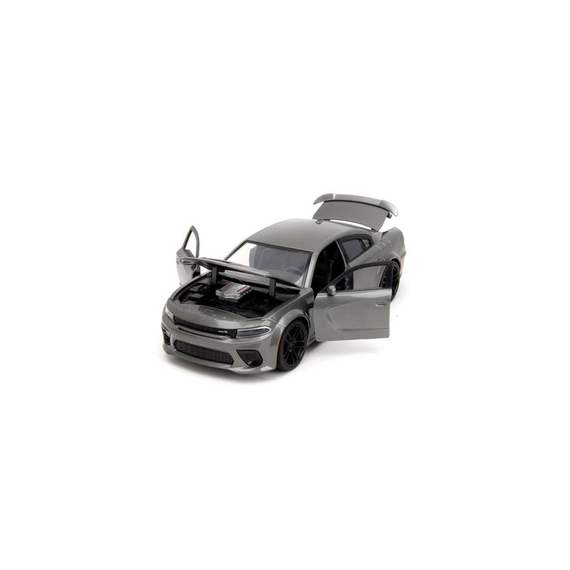 Jucarii, Copii si Bebe - Jucarii si jocuri - Vehicule si jucarii cu telecomanda - Masinute - JADA FAST AND FURIOUS MASINUTA METALICA DODGE CHARGER SRT HELLCAT 2021 SCARA 1 LA 24 - Infinity.ro