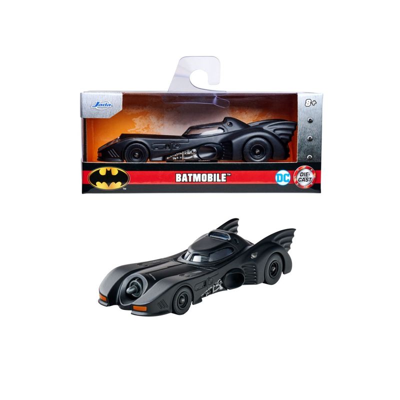 Jucarii, Copii si Bebe - Jucarii si jocuri - Vehicule si jucarii cu telecomanda - Masinute - JADA BATMAN MASINUTA METALICA BATMOBILE 1989 SCARA 1 LA 32 - Infinity.ro