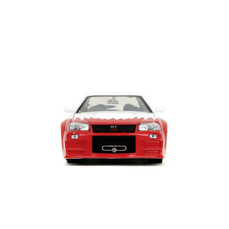 Jucarii, Copii si Bebe - Jucarii si jocuri - Vehicule si jucarii cu telecomanda - Masinute - JADA SET FIGURINA METALICA 6CM SI MASINUTA NISSAN SKYLINE GTR SCARA 1 LA 24 - Infinity.ro
