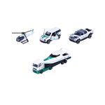 Jucarii, Copii si Bebe - Jucarii si jocuri - Vehicule si jucarii cu telecomanda - Masinute - MAJORETTE SET 4 MASINUTE DE POLITIE DUBAI METALICE MERCEDES AMG 7.5CM - Infinity.ro