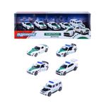 Jucarii, Copii si Bebe - Jucarii si jocuri - Vehicule si jucarii cu telecomanda - Masinute - MAJORETTE SET 5 MASINUTE DE POLITIE DUBAI METALICE MERCEDES AMG 7.5CM - Infinity.ro