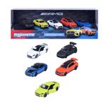 Jucarii, Copii si Bebe - Jucarii si jocuri - Vehicule si jucarii cu telecomanda - Masinute - MAJORETTE SET 5 MASINUTE METALICE MERCEDES AMG 7.5CM - Infinity.ro