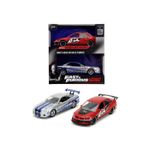 Jucarii, Copii si Bebe - Jucarii si jocuri - Vehicule si jucarii cu telecomanda - Masinute - JADA FAST AND FURIOUS SET 2 MASINUTE METALICE MITSUBISHI LANCER EVOLUTION IX SI BRIANS NISSAN SKYLINE GT R SCARA 1 LA 32 - Infinity.ro