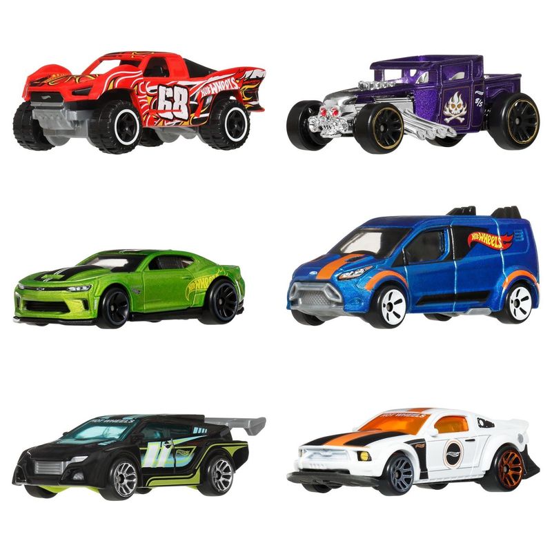 Jucarii, Copii si Bebe - Jucarii si jocuri - Vehicule si jucarii cu telecomanda - Masinute - HOT WHEELS LEGENDS SILVER SERIES LEGENDS SET 6 MASINUTE METALICE - Infinity.ro