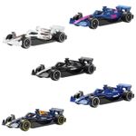 Jucarii, Copii si Bebe - Jucarii si jocuri - Vehicule si jucarii cu telecomanda - Masinute - HOT WHEELS SET 5 MASINUTE METALICE FORMULA 1 2025 - Infinity.ro