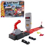 Jucarii, Copii si Bebe - Jucarii si jocuri - Vehicule si jucarii cu telecomanda - Masinute - HOT WHEELS RACING CIRCUIT DE CURSE GRID START FORMULA 1 CU 2 MASINUTE INCLUSE - Infinity.ro