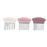 Jucarii, Copii si Bebe - Hrana si alaptare - Biberoane, suzete si accesorii hranire - Articole hranire bebelusi - SET 3 CUTITE PENTRU GUSTARI, MELII, ROZ IVOIRE MURA - Infinity.ro