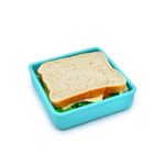 Jucarii, Copii si Bebe - Hrana si alaptare - Biberoane, suzete si accesorii hranire - Articole hranire bebelusi - RECIPIENT SILICON PENTRU SANDWICH, MELII, BLUE - Infinity.ro