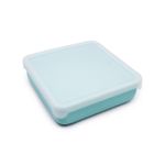 Jucarii, Copii si Bebe - Hrana si alaptare - Biberoane, suzete si accesorii hranire - Articole hranire bebelusi - RECIPIENT SILICON PENTRU SANDWICH, MELII, BLUE - Infinity.ro
