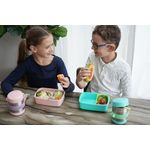 Jucarii, Copii si Bebe - Hrana si alaptare - Biberoane, suzete si accesorii hranire - Articole hranire bebelusi - TERMOS CU LINGURITA 300 ML, MELII, BLUE - Infinity.ro