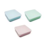 Jucarii, Copii si Bebe - Hrana si alaptare - Biberoane, suzete si accesorii hranire - Articole hranire bebelusi - RECIPIENT SILICON PENTRU SANDWICH, MELII, BLUE - Infinity.ro
