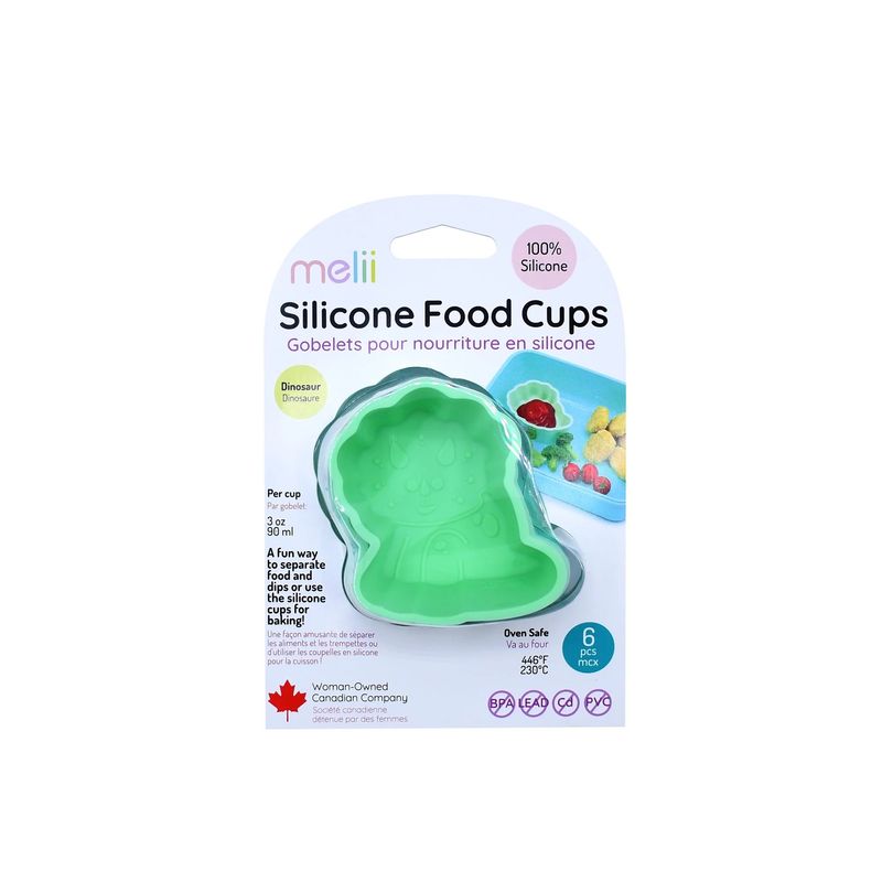 Jucarii, Copii si Bebe - Hrana si alaptare - Biberoane, suzete si accesorii hranire - Articole hranire bebelusi - SET 6 FORME DE GATIT SILICON, MELII, MODEL DINOZAUR - Infinity.ro