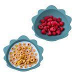 Jucarii, Copii si Bebe - Hrana si alaptare - Biberoane, suzete si accesorii hranire - Articole hranire bebelusi - SET 2 CASTRONELE CU VENTUZA SILICON MELII LUXE, MODEL DINOZAUR - Infinity.ro