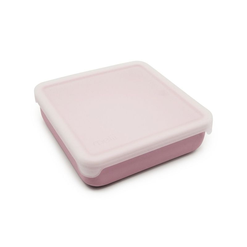 Jucarii, Copii si Bebe - Hrana si alaptare - Biberoane, suzete si accesorii hranire - Articole hranire bebelusi - RECIPIENT SILICON PENTRU SANDWICH, MELII, PINK - Infinity.ro