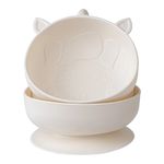 Jucarii, Copii si Bebe - Hrana si alaptare - Biberoane, suzete si accesorii hranire - Articole hranire bebelusi - SET 2 CASTRONELE CU VENTUZA SILICON MELII LUXE, MODEL UNICORN - Infinity.ro