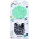 Jucarii, Copii si Bebe - Hrana si alaptare - Biberoane, suzete si accesorii hranire - Articole hranire bebelusi - 3 IN 1 FORME ANIMALE PENTRU SANDWICH, MELII, DINOZAUR SI BULLDOG - Infinity.ro