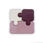 Jucarii, Copii si Bebe - Hrana si alaptare - Biberoane, suzete si accesorii hranire - Articole hranire bebelusi - RECIPIENT HRANA BEBE MODEL PUZZLE, MELII LUXE, ROZ IVOIRE MURA - Infinity.ro