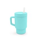 Jucarii, Copii si Bebe - Hrana si alaptare - Biberoane, suzete si accesorii hranire - Articole hranire bebelusi - CANA SILICON CU PAI, MELII, BLUE - Infinity.ro