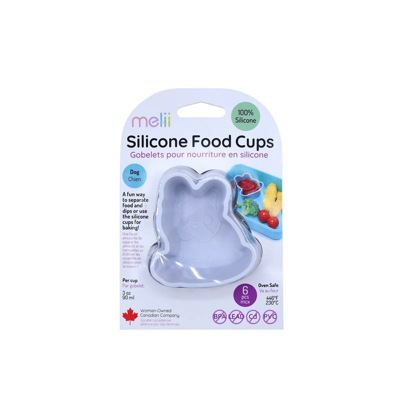 Jucarii, Copii si Bebe - Hrana si alaptare - Biberoane, suzete si accesorii hranire - Articole hranire bebelusi - SET 6 FORME DE GATIT SILICON, MELII, MODEL BULLDOG - Infinity.ro