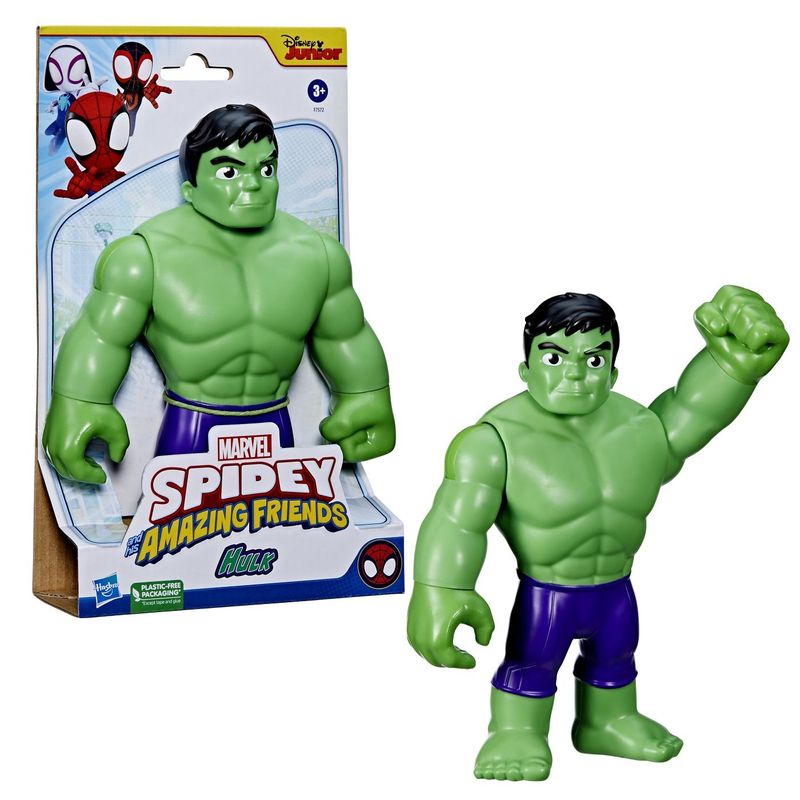 Jucarii, Copii si Bebe - Jucarii si jocuri - Figurine - SPIDEY SI PRIETENII LUI UIMITORI MARVEL FIGURINA HULK 23CM - Infinity.ro
